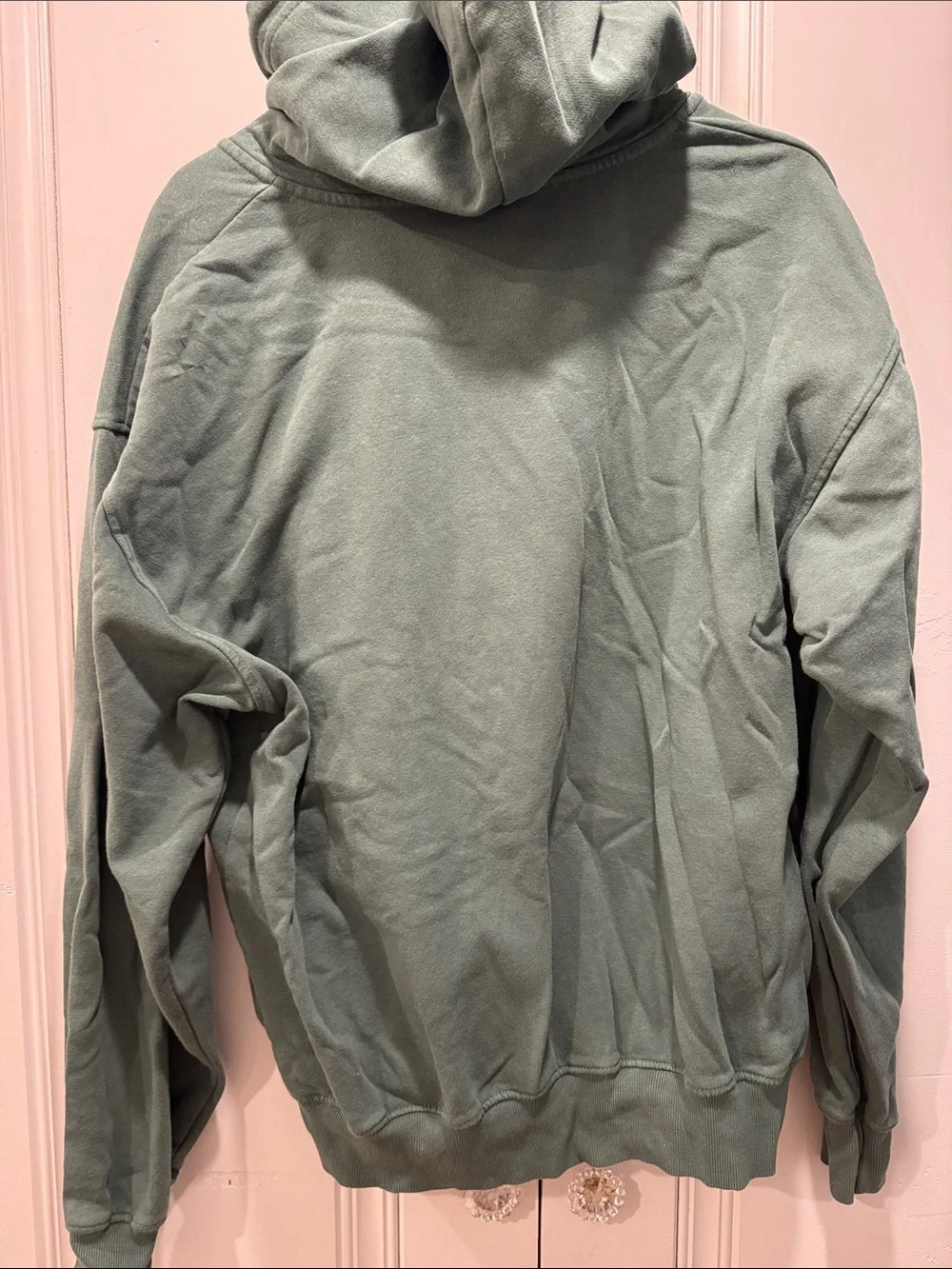 The North Face Sage Green Full-Zip Hoodie Jacket